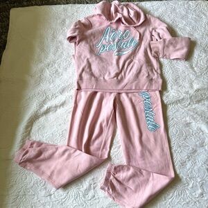 Aeropostale Light Pink Jogger Set